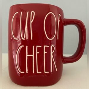 NWT Rae Dunn Cup of Cheer Red Mug